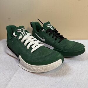 Nike Mamba Focus TB Focus Gorge Green White Black Basketball Shoes Mens 6.5/W 8‎